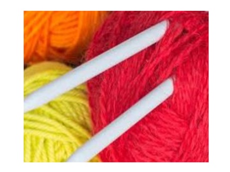 yarn and knitting needles