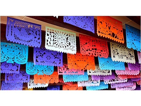 Papel picado banner