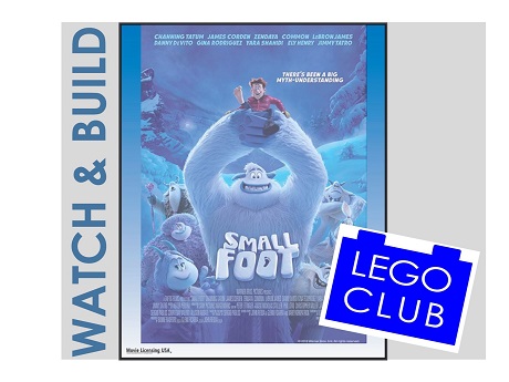 Film poster with LEGO Club logo