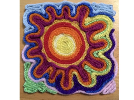 Mexican Yarn Painting