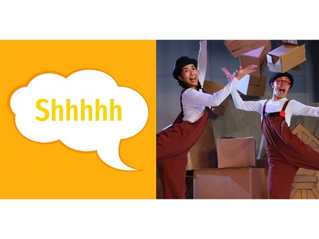 Shhhhh logo, a Honolulu Theatre for Youth Production