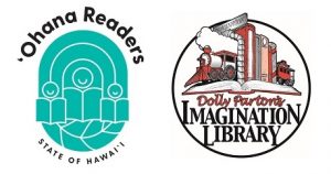 Ohana Readers and Imagination Library logos