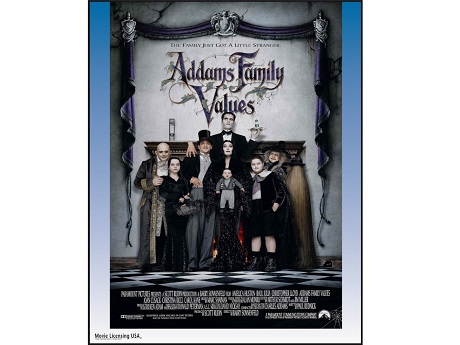 The Addams Family Values movie poster
