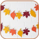 Paper Fall Leaf garland