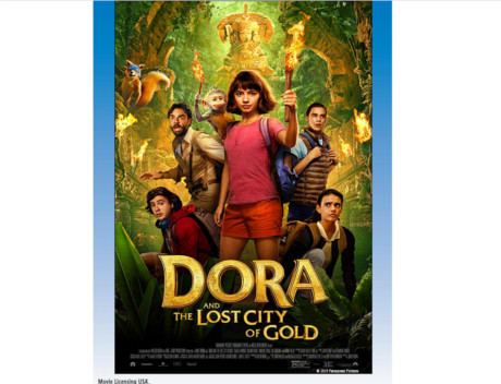 Movie poster of 2019 film Dora and the Lost City of Gold