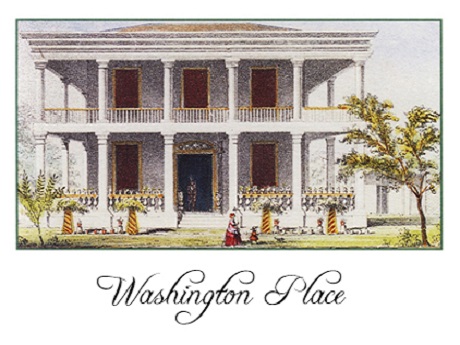 old photo of washington place historic home