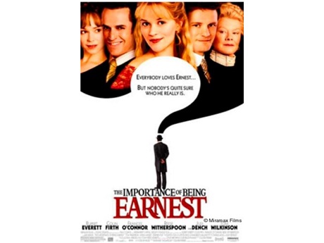 movie poster The Importance of Being Earnest