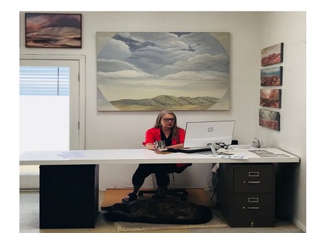 Lynn Schuette in Office