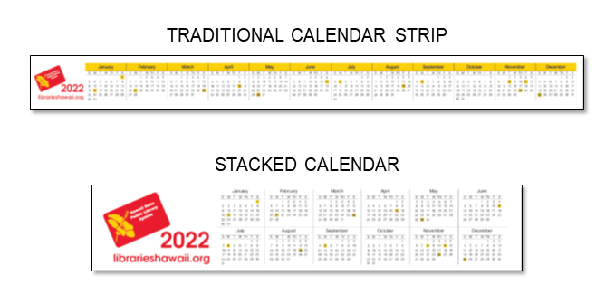 Uh Manoa Calendar 2022 Hawaii State Public Library System | 2022 Hspls Calendars Are Here!