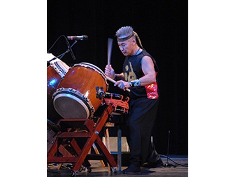 Taiko drummer Kenny Endo