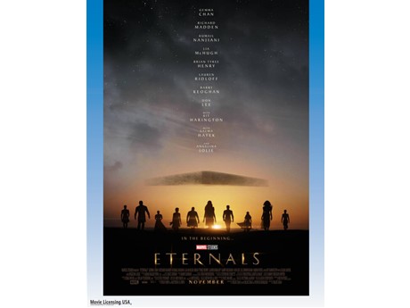 Eternals movie poster