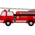 red fire truck
