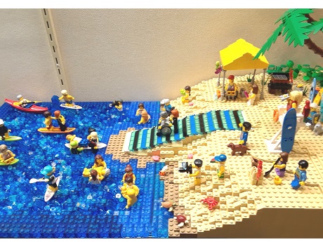 LEGO Beach Scene