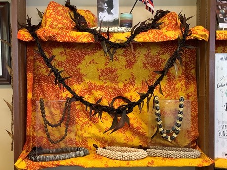 Hawaiian Lei Display