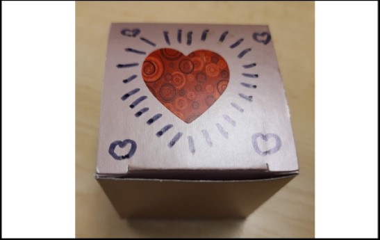 box with heart