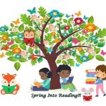Children Reading Under Tree