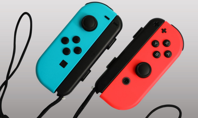 Two gaming controllers