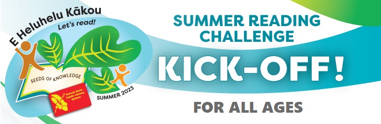 2023 Summer Reading Challenge kick-off event