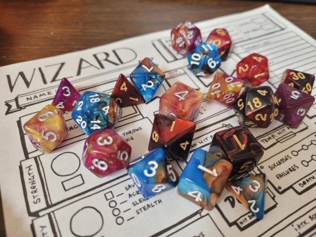 D&D dice