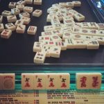 mahjongg tiles in play