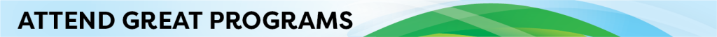 Attend Great Programs banner