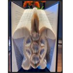 a turtle made from folded book
