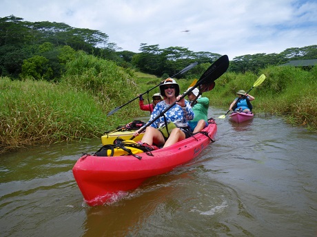 Hui Waa Kaukahi kayaking picture