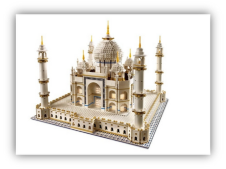 LEGO Taj Mahal