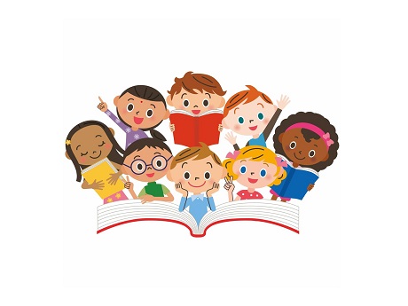 Children reading