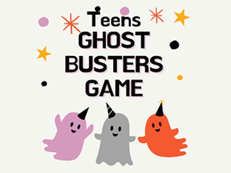 Teens Ghost Busters Game poster