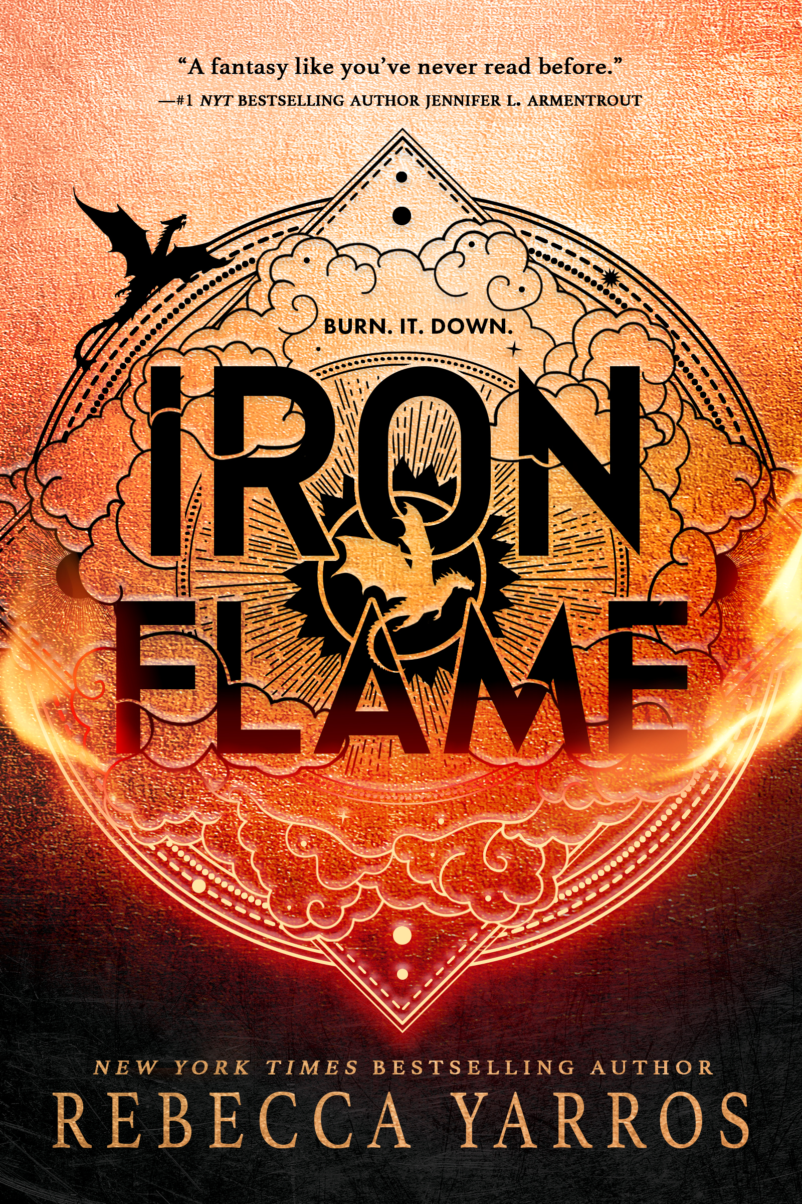 Iron Flame book cover