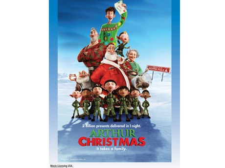 Arthur Christmas movie poster