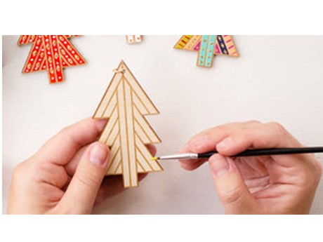 Christmas tree craft