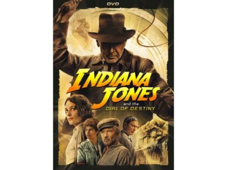Indiana Jones and the Dial of Destiny DVD cover
