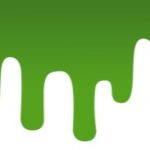 green slime dripping