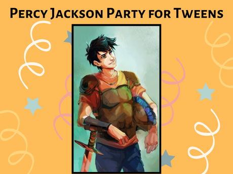 drawing of percy jackson, streamers