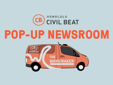 Honolulu Civil Beat Pop-up Newsroom Logo