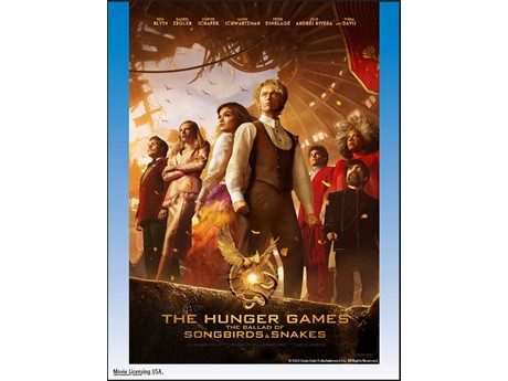 Hunger Games, The Ballard of Songbirds & Snakes Movie cover