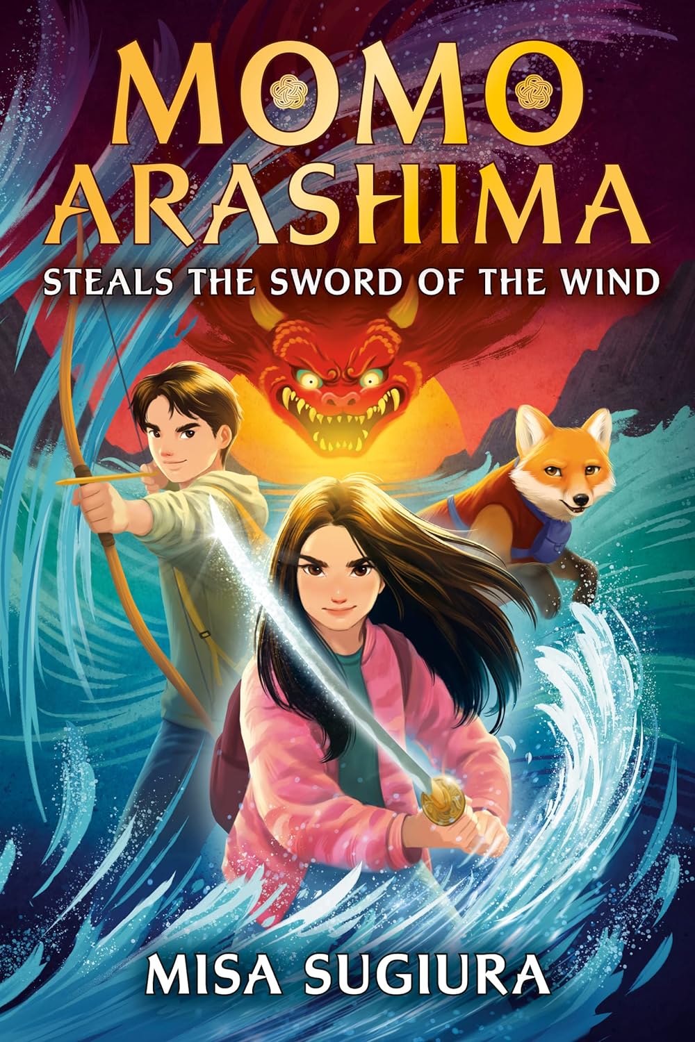 Momo Arashima Steals the Sword of the Wind Book Cover