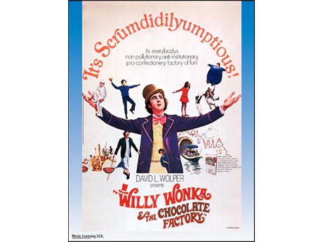 Willy Wonka and the Chocolate Factory Movie Poster