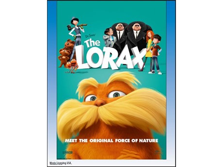 Dr. Seuss The Lorax movie poster