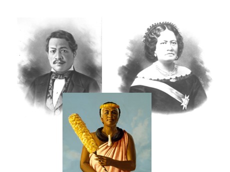 Portraits of Kauikeaouli, Ka/ahumanu and Kalama