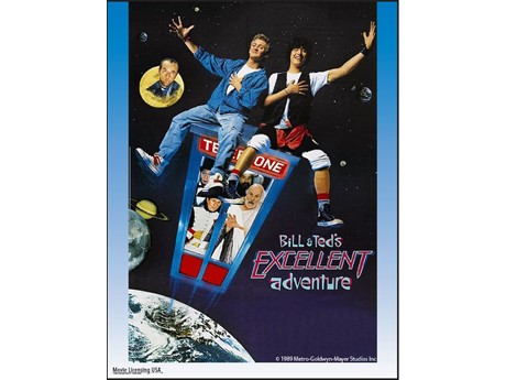 Bill and Ted's Excellent Adventure movie poster