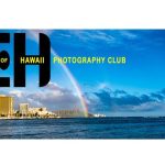 Eyes of Hawaii Photography Club logo with view from Magic Island towards Waikiki