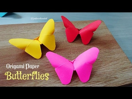 origami butterflies