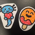 axolotl and popsicle 5D sticker