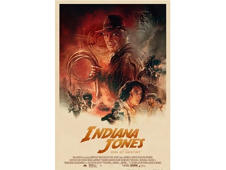 Indiana Jones and the Dial of Destiny movie poster