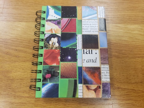 Mosaic Notebook craft @ Kapolei Public Library.
