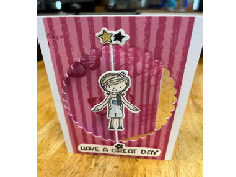 spinner greeting card