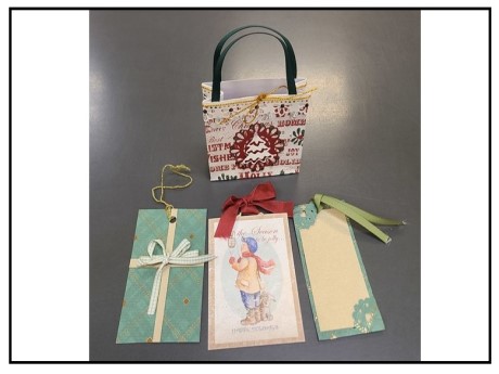 xmas bag and tags